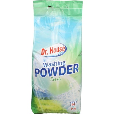 Dr.House Prášek na praní Fresh 9 kg 90 PD