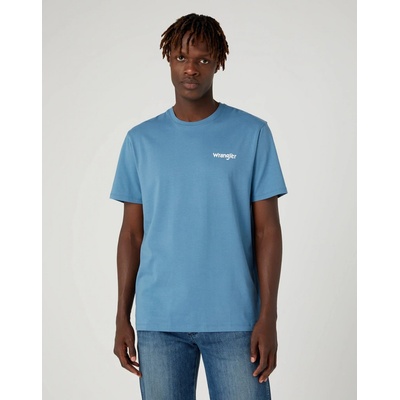 Wrangler W7BZFQ84Z Sign off Tee Captains blue