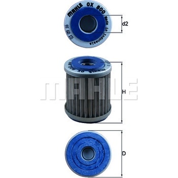 Olejový filter MAHLE ORIGINAL OX 800 (OX800)