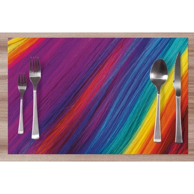 Impar prostírání Duhové vlasy 42x28cm