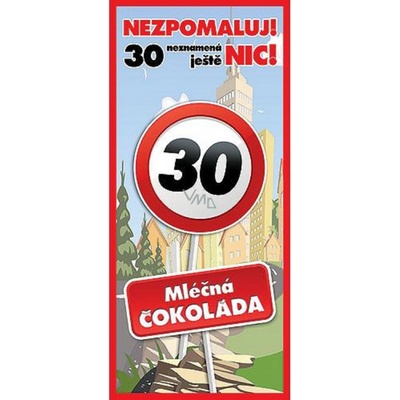 Bohemia Gifts & Cosmetics Vše nejlepší 30, 100 g