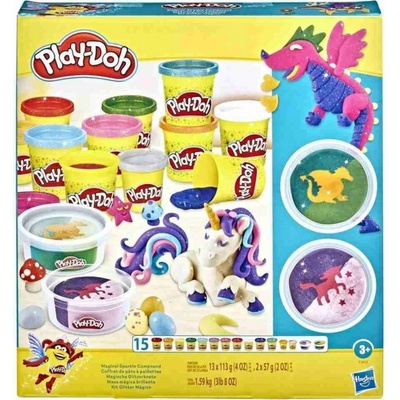 Play-Doh Kouzelný třpytivý balíček, Hasbro F3612
