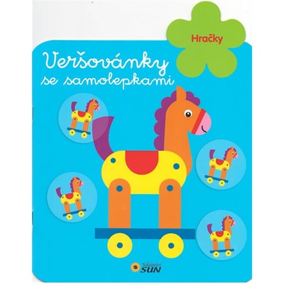 Veršovánky se samolepkami Hračky
