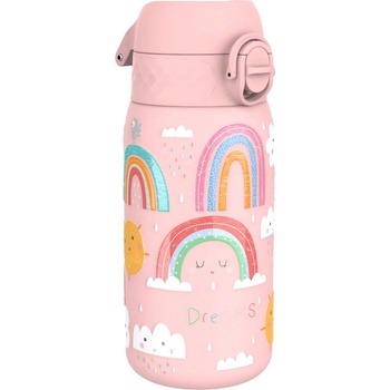 ION8 Бутилка за вода Ion8 Print, метална, 400ml, ДЪГА (32032-А-ДЪГА)