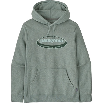 Patagonia Мъжки суичър Patagonia 95 Oval Logo Uprisal Hoody Hoodie - Cover Green (017-4323-0412)