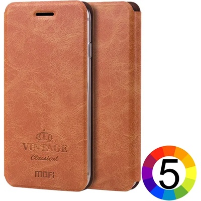 Apple iPhone 7 Plus Mofi Кожен Калъф и Протектор