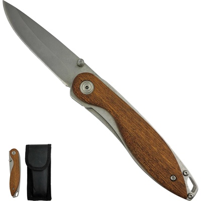 Chhladné zbraně WOODLANDER CLASSIC s pouzdrem SK-6 hnědá