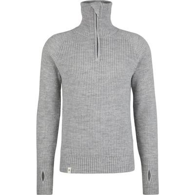 Ulvang Мъжки вълнен пуловер Ulvang Rav 2.0 Halfzip Sweater Wool jumper - Grey Melange - размер XS (005-6456-0211)
