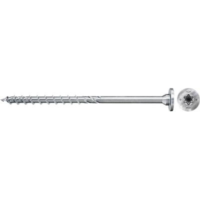 Fischer PowerFast II 561785 skrutka so zápustnou hlavou 6 mm 120 mm vnútorná hviezdica ocel glavanizované zinkom 100 ks