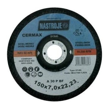 Nástroje cz Kotouč brusný 150 x 7 x 22 mm IM-4-150-7,0CU