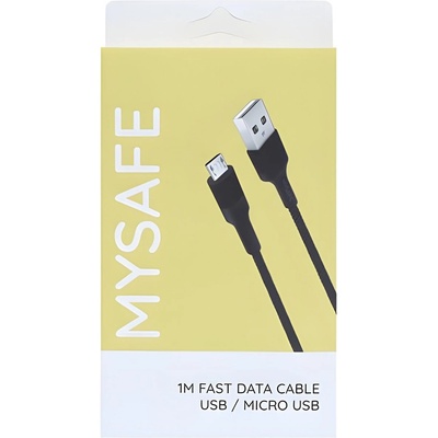 IZMAEL. eu MySafe кабел - 1м - MicroUSB - черен KP25592 (25592)