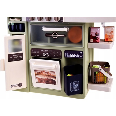 JOKO Dětská kuchyňka Beibe s tekoucí vodou a párou 88 ks – Zboží Dáma