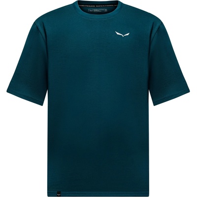 Salewa Мъжка спортна тениска Salewa Eagle Peak T-Shirt S/S Sport shirt - Pond Blue - размер 50 (EU) (217-0305-0314)