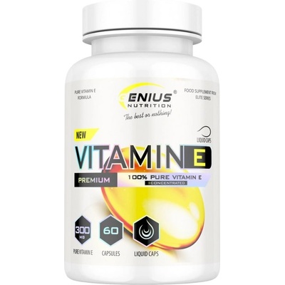 GENIUS NUTRITION Vitamin E [60 капсули]