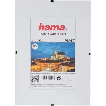 Hama 50x70 | Euroklip Hama clip-Fix, průhledný plast