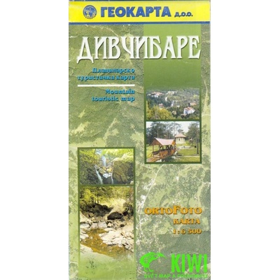 mapa Divčibare 1:6,5 t.
