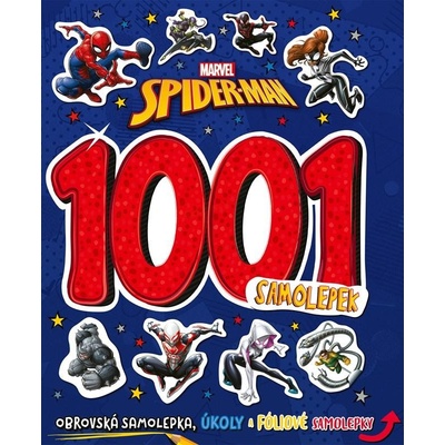Marvel Spider Man 1001 samolepek kolektiv autorů
