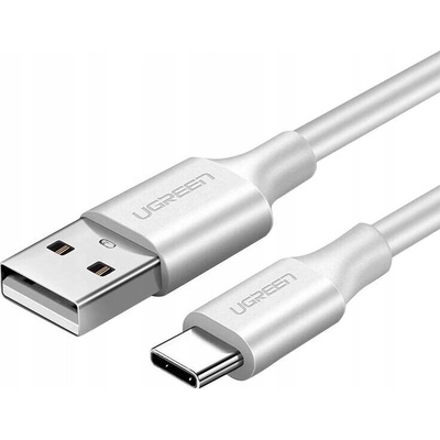 UGREEN Kábel USB na USB-C, QC3.0, 1,5 m (biely) 60122