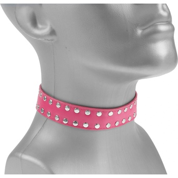 NNM чокър Stud - Pink - RET031