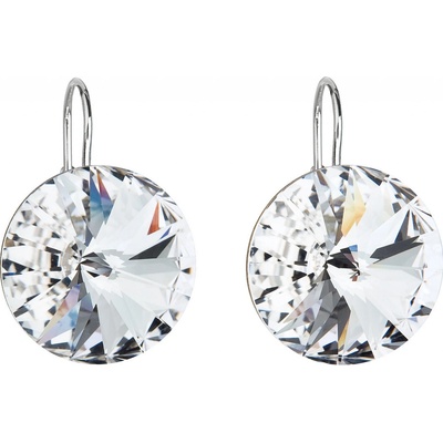 Pavona visací s krystaly Swarovski kulaté 31153.1 bílé