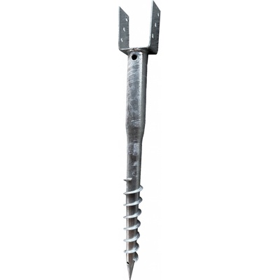 Zemní vrut typ U na dřevostavbu - délka 900mm, průměr 100mm