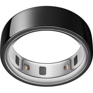 OURA Ring 4 - Black - Size 9 - Smart Ring | First measure with Oura Ring 4 Sizing Kit | Sleep Tracking Wearable - Heart Rate - Fitness Tracker - Up to 8 days battery life - JZ90-54144-09 (JZ90-54144-09)