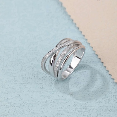 Jan Kos jewellery Stříbrný prsten MHT 2676 SW