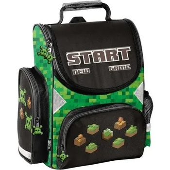 PASO minecraft ученическа ергономична раница