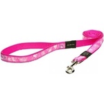 Rogz Fancy Dress Paw Lead XL-Повод за кучета , лапички 25 мм/-1, 2 м. розов