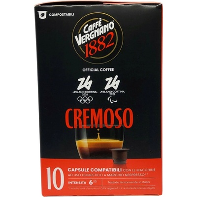 Vergnano Cremoso Nespresso 10 ks