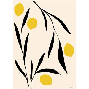 The Poster Club Постер 30x40 cm Lemon - Anna Mörner - The Poster Club (10433-3)
