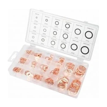 Yato Soft copper washer set 220 pcs