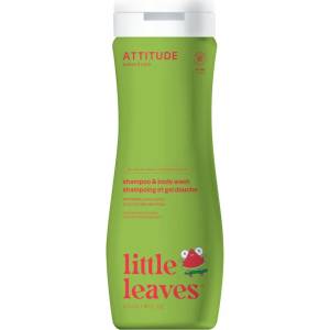 ATTITUDE Little Leaves 2-в-1 Шампоан и Гел за Душ - Диня и Кокос, Attitude