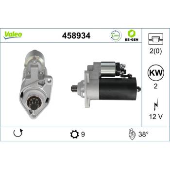 Štartér VALEO 458934