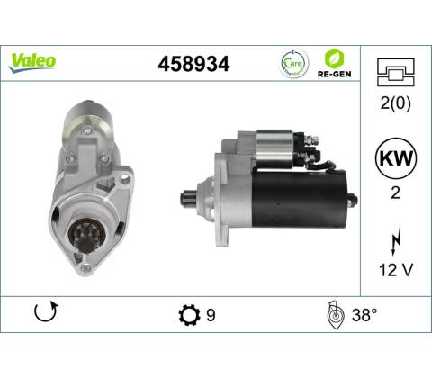 Štartér VALEO 458934