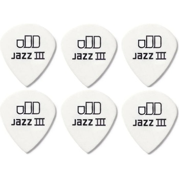 Dunlop Tortex Jazz III 6 Перце за китара (478R100-6PACK-SET)