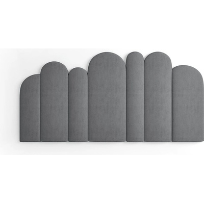Ourbaby® Čalúnené panely Trinity Plôtik Premium tmavosivé 01