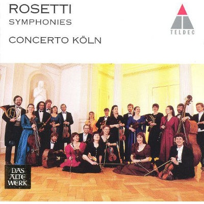 Concerto Koln - ROSETTI:SYMPHONIES CD