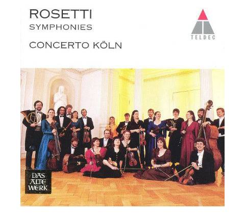 Concerto Koln - ROSETTI:SYMPHONIES CD