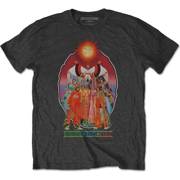 Image 1 of Earth, Wind & Fire Let's Groove Charcoal Grey M Риза (EWAFTS01MC02)