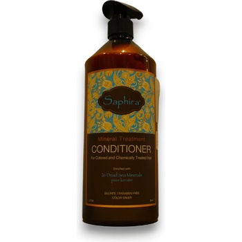 Saphira Mineral Treatment Балсам за коса овлажняване и обем 1000 ml