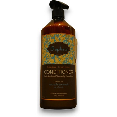 Saphira Mineral Treatment Балсам за коса овлажняване и обем 1000 ml