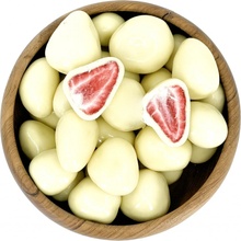 Zdravoslav Mrazem sušené jahody v bílé čokoládě 500 g