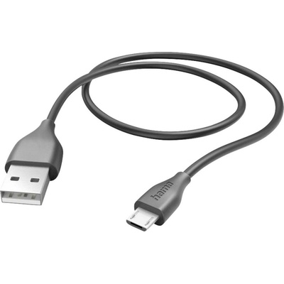 Hama 00201586 Nabíjací USB 2.0 USB-A zástrčka USB Micro-B zástrčka 1,5m černý