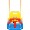 Kruzzel 23552 houpačka plastová 3 v 1, vícebarevná