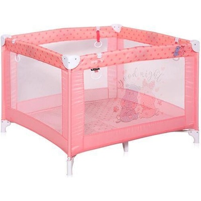 Lorelli Бебешка кошара за игра Lorelli Play Pink Hippo (10080052028)