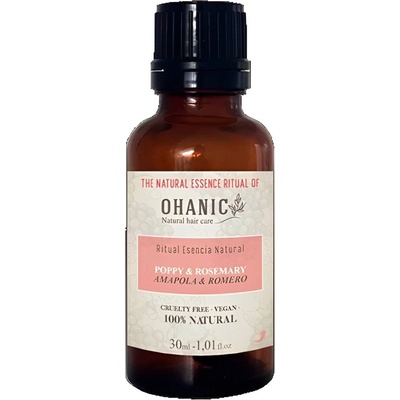 Ohanic Маково масло с етерично масло от розмарин, 30 ml