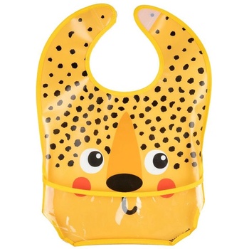 Canpol babies Непромокаем лигавник с джоб Canpol Babies - Hello Little, Оранжев (9/232_ora)