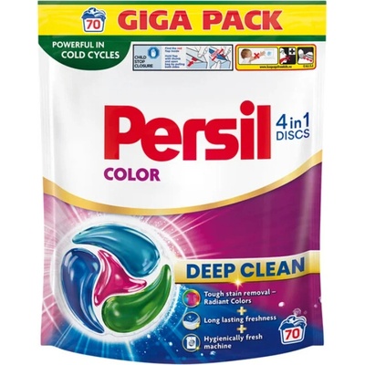 Persil Color 4v1 Deep Clean prací kapsle 70 PD – Sleviste.cz