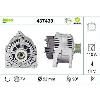 generátor VALEO 437439